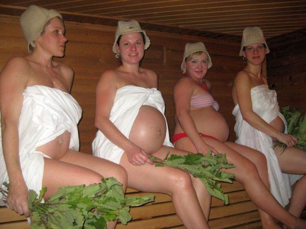 правильно посещать баню при беременности